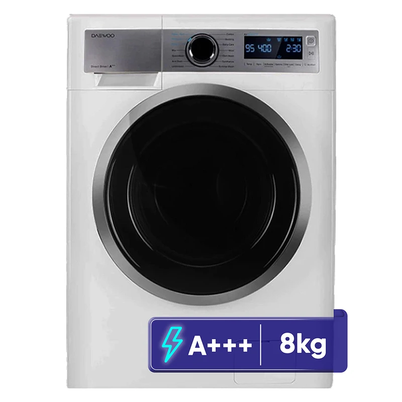 ماشین لباسشویی 8 کیلوگرم اتوماتیک دوو مدل LM-861WS